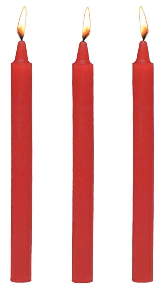 "Fetish Drip Candles 3pk - Red MS-AG364-RD"