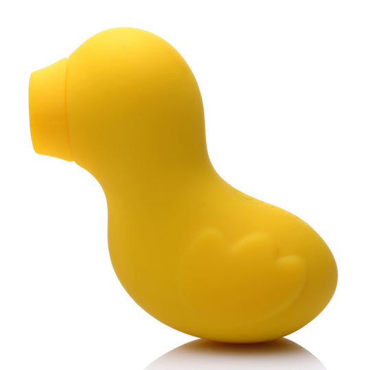 "Sucky Ducky Silicone Clitoral Stimulator - Yellow INM-AG685YLW"